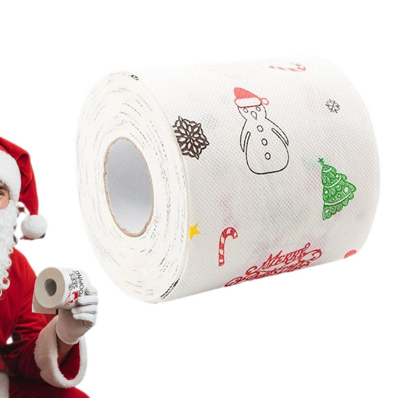 Christmas-themed printed toilet paper, colorful printed toilet paper, bulk export, printed toilet paper, free shipping.